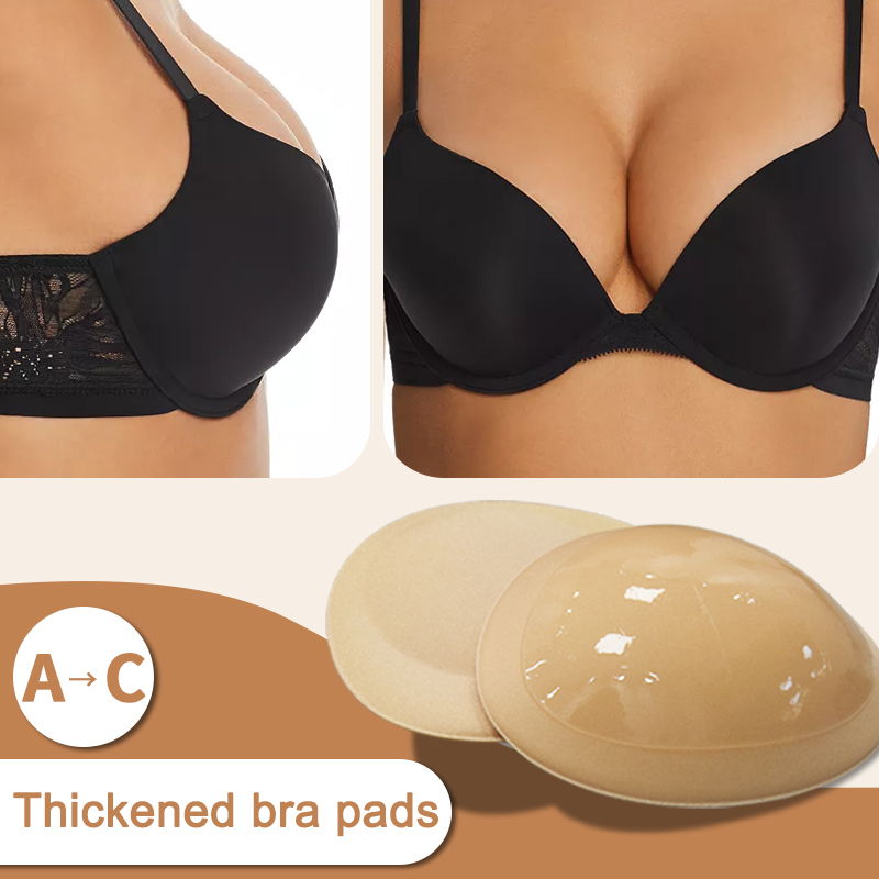 Invisible Ultra Thick Self-Adhesive Bra Pads Push-Up Chest Pads