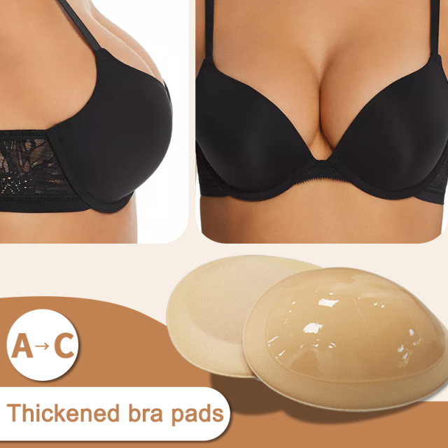 Invisible Ultra Thick Self-Adhesive Bra Pads Push-Up Chest Pads