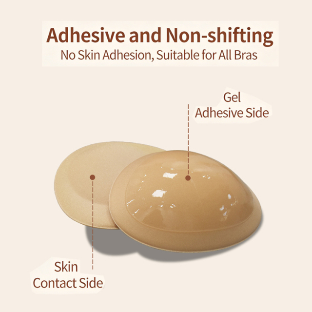 Invisible Ultra Thick Self-Adhesive Bra Pads Push-Up Chest Pads