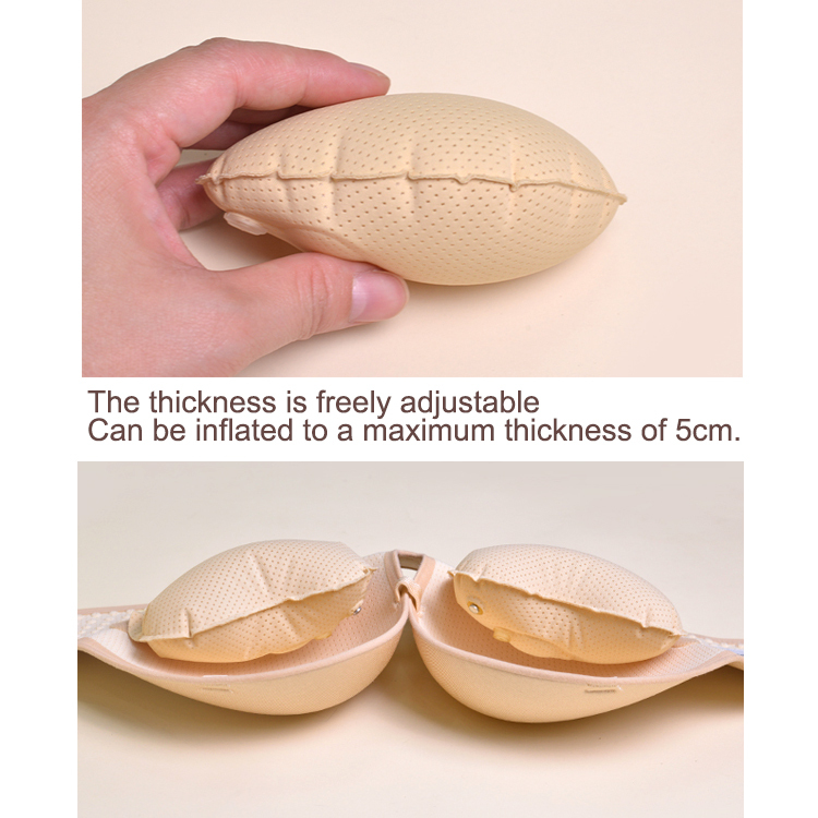 Inflatable Bra insert Detachable Inflatable Airbag