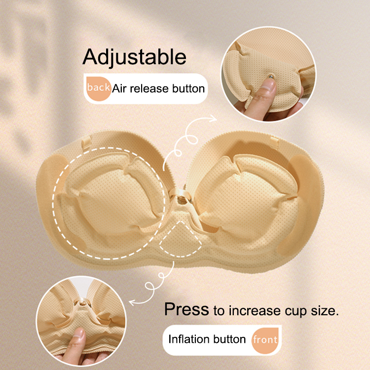 Push-up Bra with Air Pump