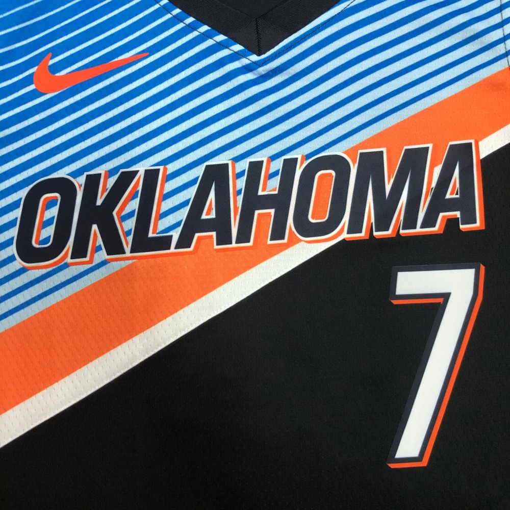 2021 NBA Oklahoma City Thunder 7 Anthony Basketball Jersey
