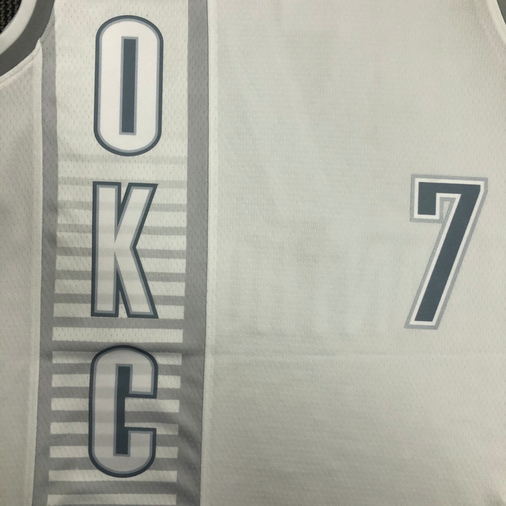 2022 NBA Oklahoma City Thunder 7 Anthony Basketball Jersey