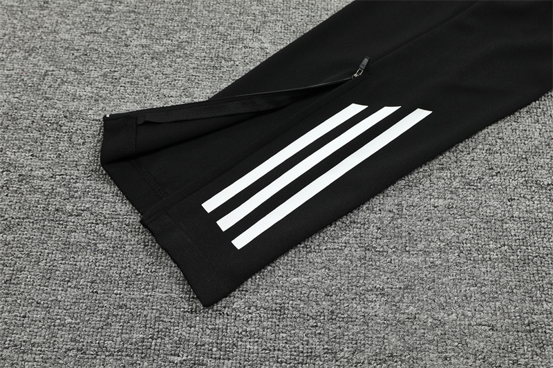 2024-25 Real Madrid Black/Purple Long Sleeve Training Suit