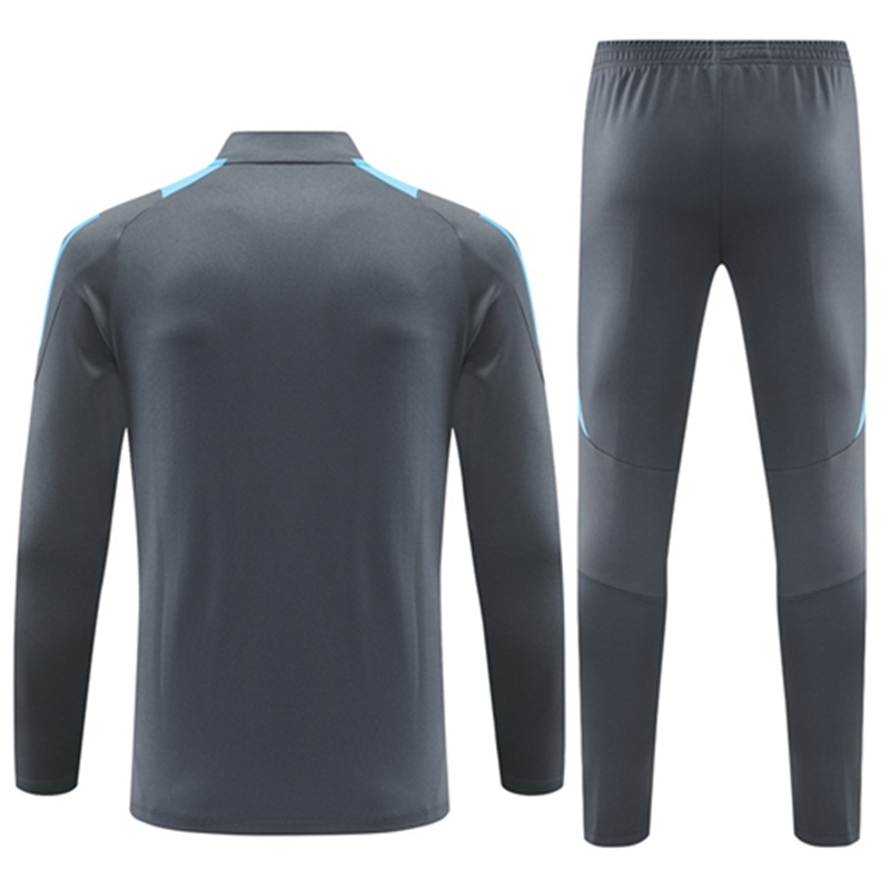 2024-25 Argentina Dark Grey Long Sleeve Training Suit