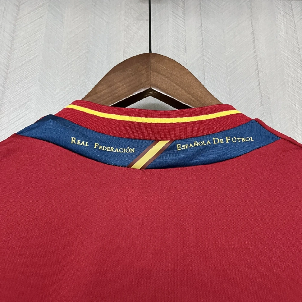 Retro Spain 2012 Home football jersey retro