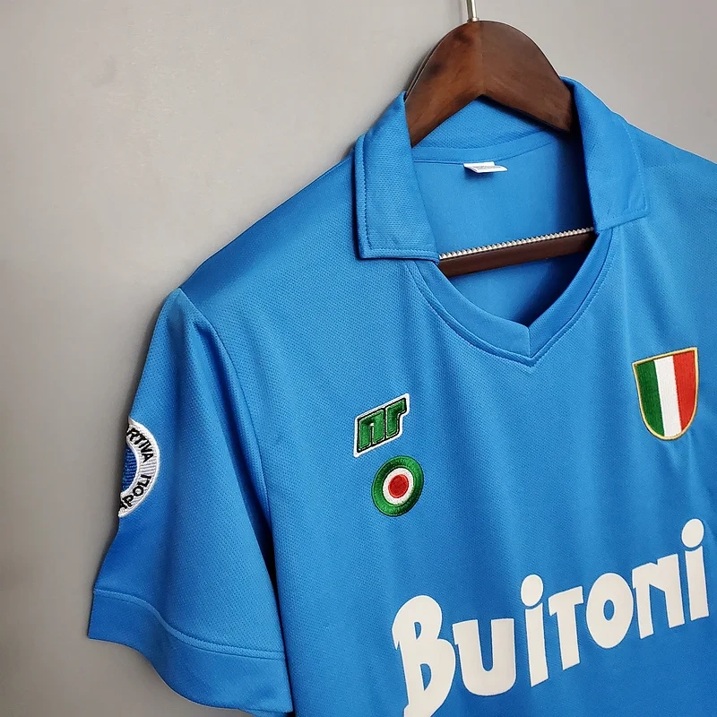 Retro Napoli 1987-88 home Football jersey retro