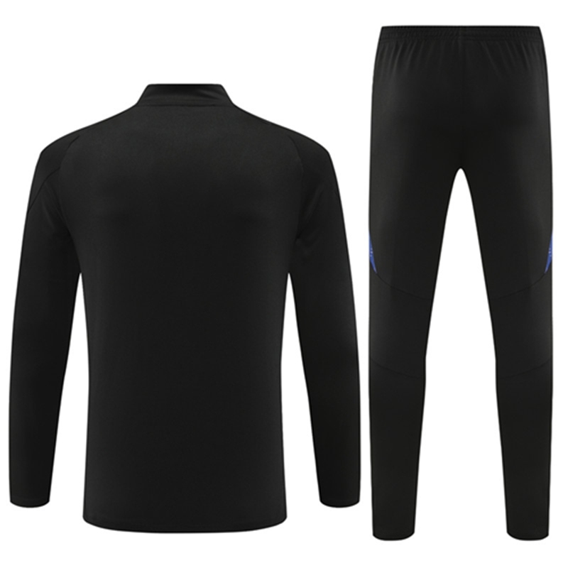 2024-25 Germany Black Long Sleeve Training Suit