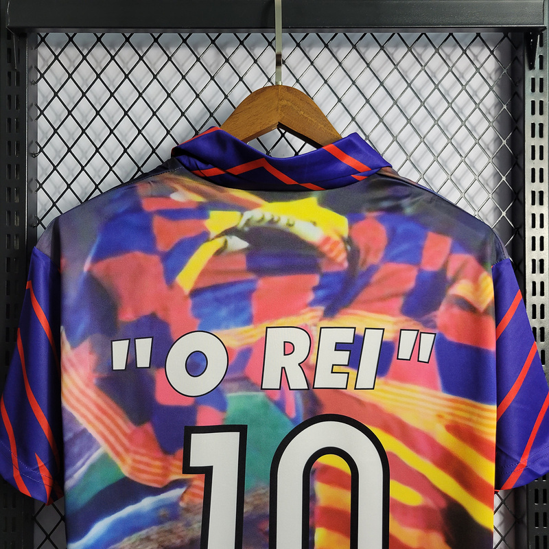 Retro FC Barcelona 1993-94 Romario Jersey   Football jersey retro