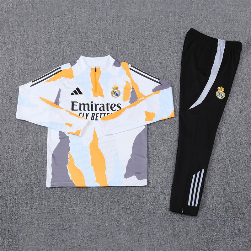 2024-25 Real Madrid  Long Sleeve Training Suit