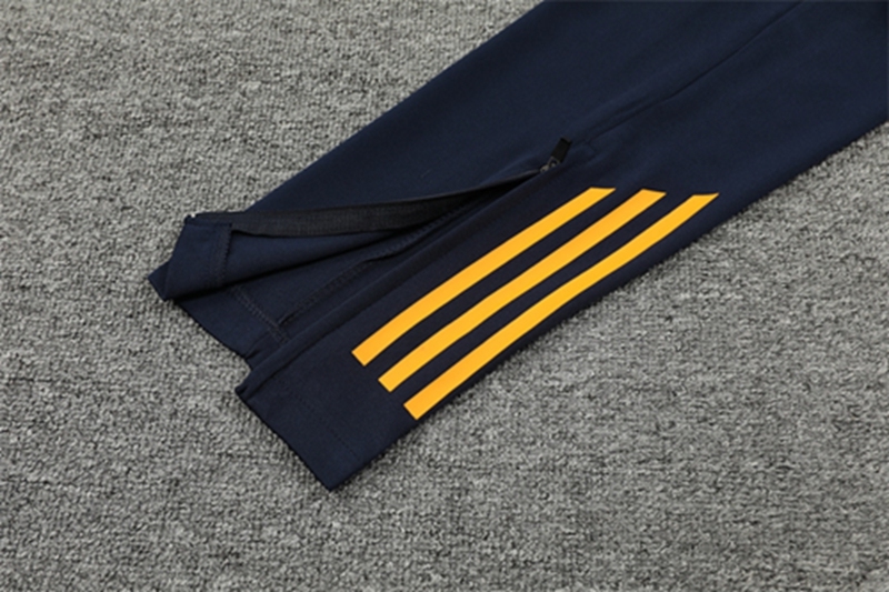 2024-25 Real Madrid White Long Sleeve Training Suit