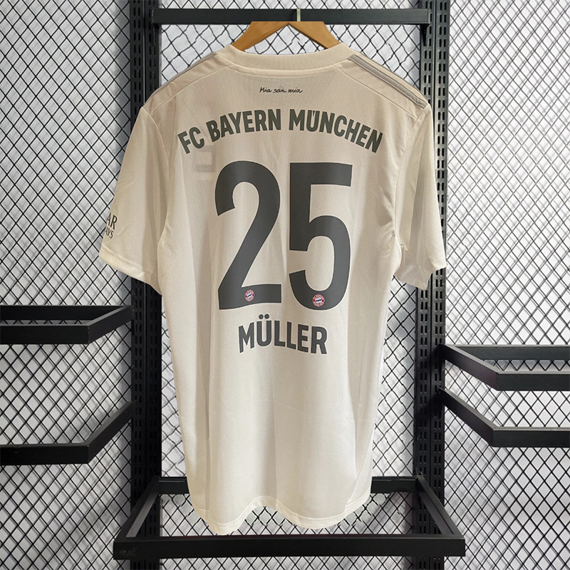 Retro 2019-20 Bayern Munchen away Football jersey Retro