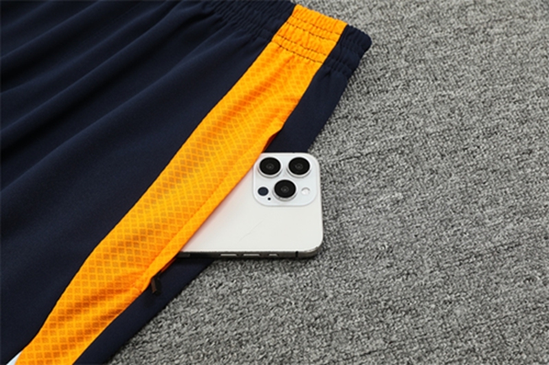 2024-25 Real Madrid Royal Blue Long Sleeve Training Suit
