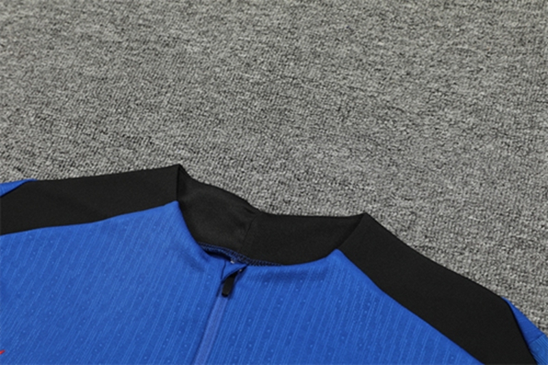 2024-25 South Korea Colorful Blue Long Sleeve Training Suit
