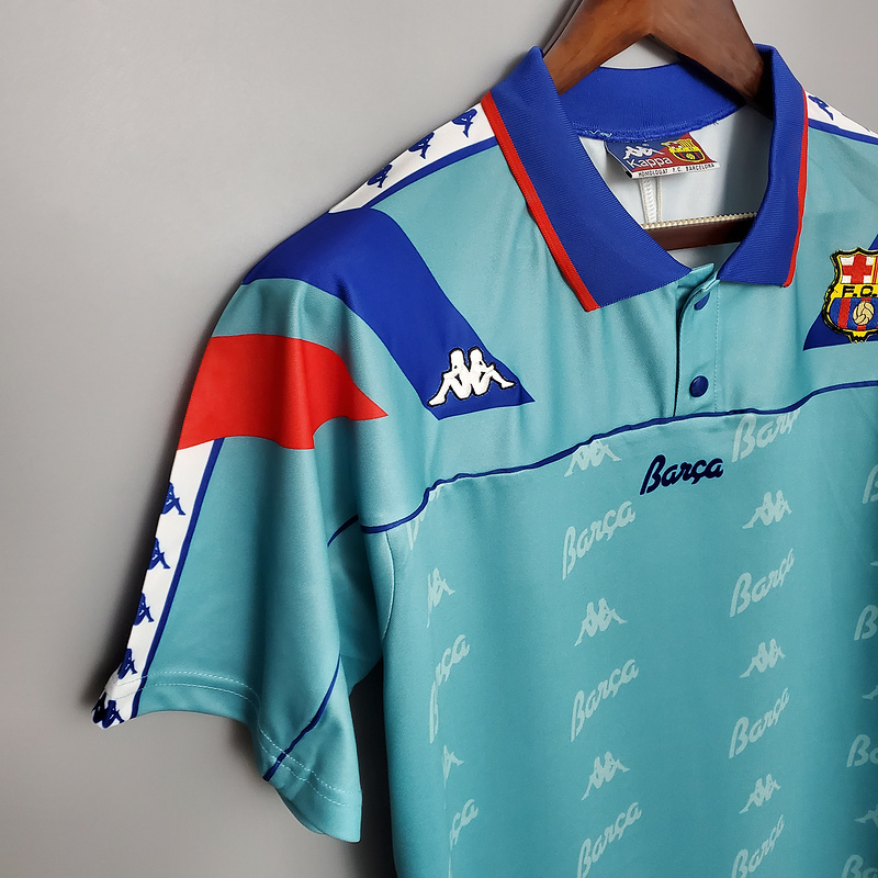 Retro 1992-95 FC Barcelona away   Football jersey retro