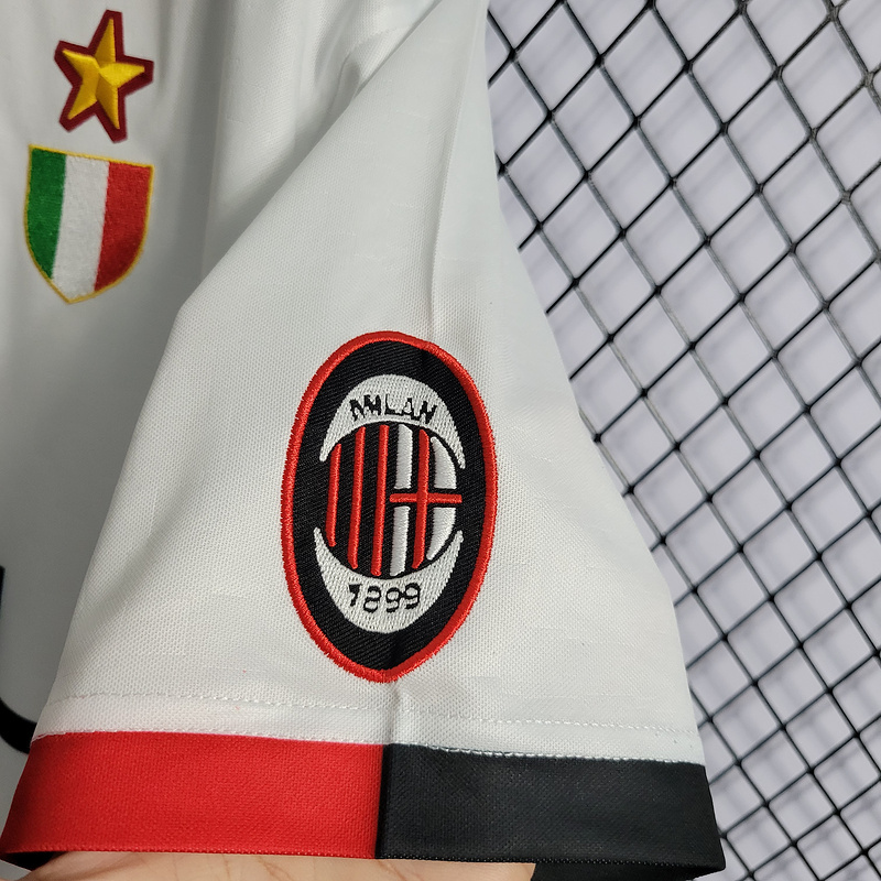 Retro 1996-97 AC Milan away BAGGIO BARESI VIEIRA ALBERRTINI Football jersey