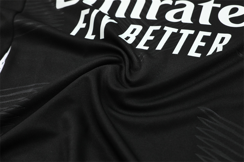 2024-25 Arsenal Black [Player Edition] Long Sleeve Training Suit