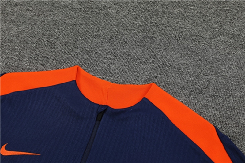 2024-25 Netherlands Royal BlueLong Sleeve Training Suit