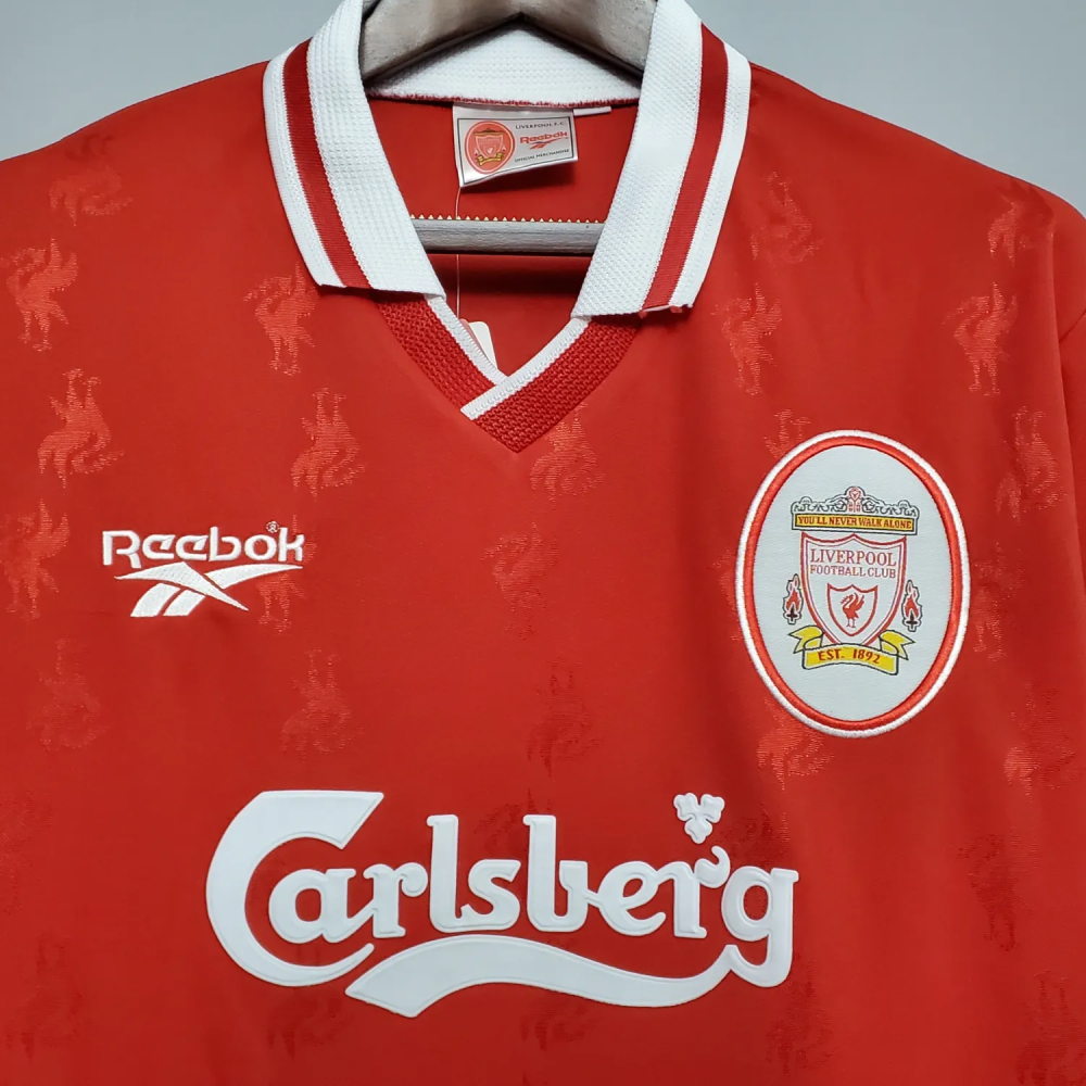 Retro 1996-97 Liverpool Home Football jersey retro