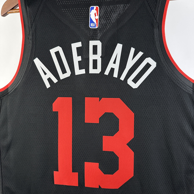 2024 NBA Miami Heat 13 ADEBAYO Basketball Jersey