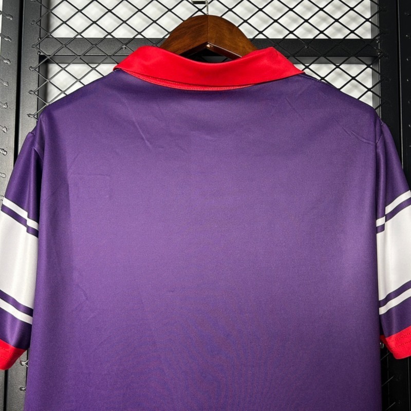 Retro 1983-85 Fiorentina Home Football jersey retro