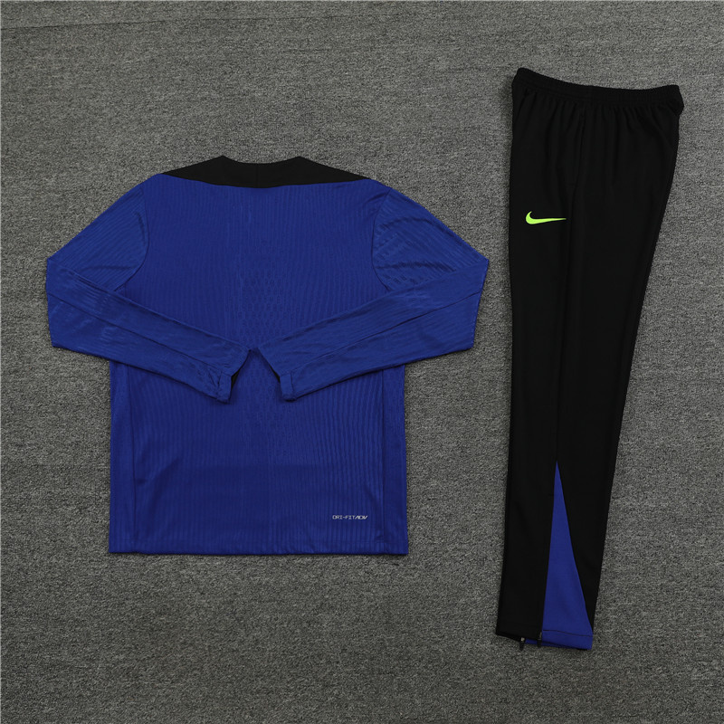 2024-25 Barcelona Half-Pull Training Suit Jersey Set