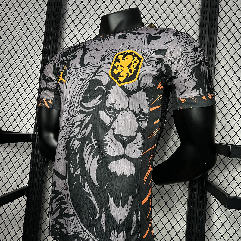 Player 2024-25 Netherlands Euro Jordan Version football jersey