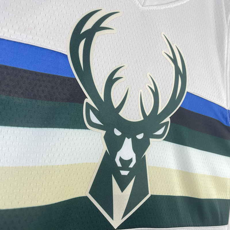 2019 NBA Milwaukee Bucks (0 LILLARD) Basketball Jersey