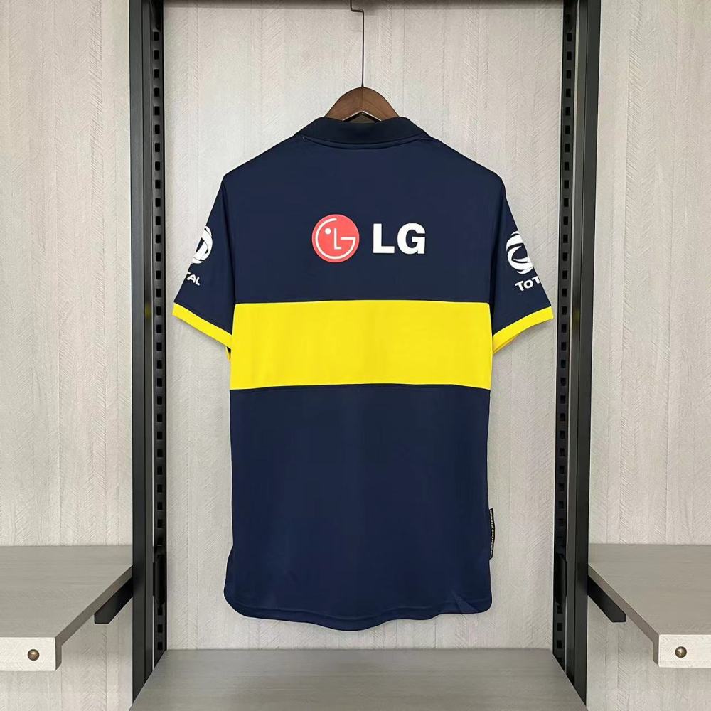 Retro 2009-10 Boca Juniors home Football jersey Retro 2010