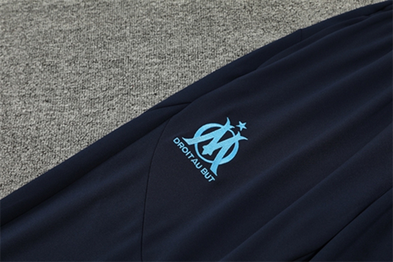 2024-25 Marseille Royal Blue Long Sleeve Training Suit