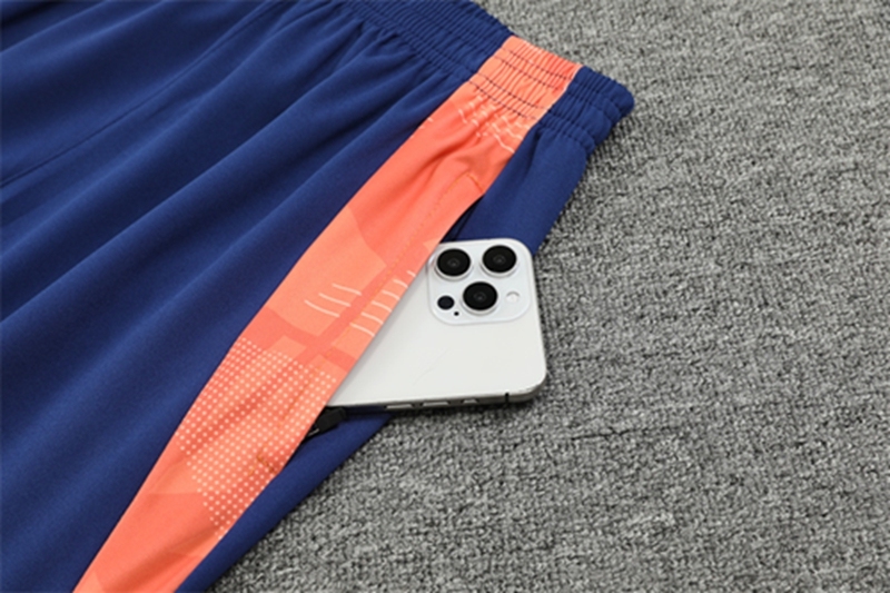 2024-25 Manchester United Royal Blue Long Sleeve Training Suit