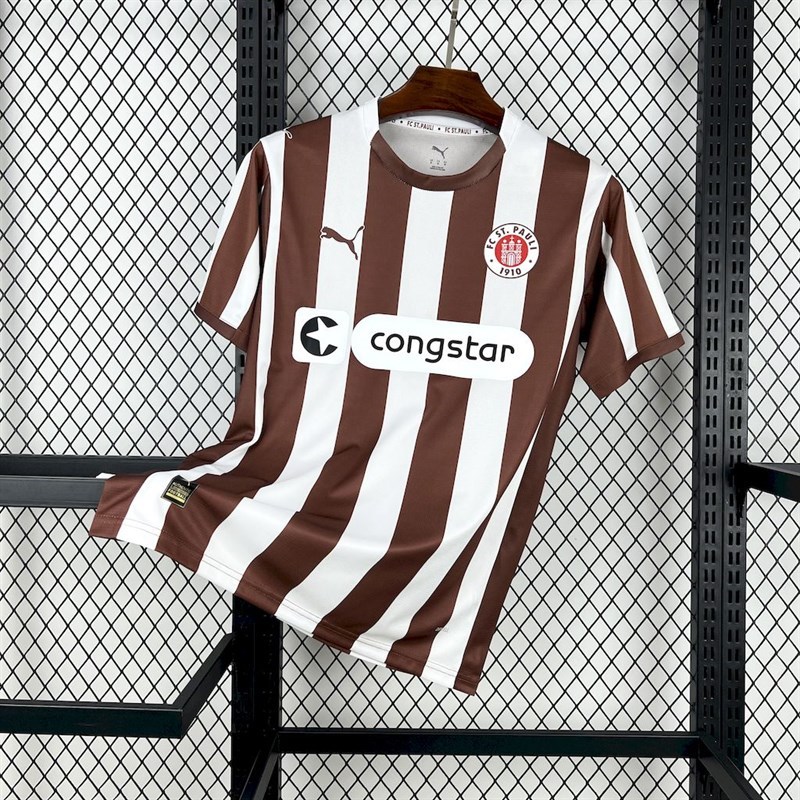 2025-26 St.. Pauli season home Football jersey