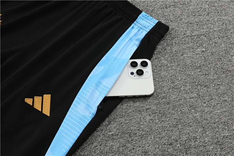 2024-25 Argentina Black Long Sleeve Training Suit