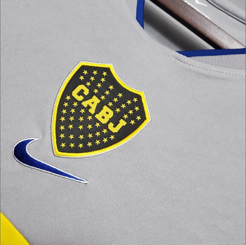 Retro 2002 Boca Juniors away Football jersey Retro