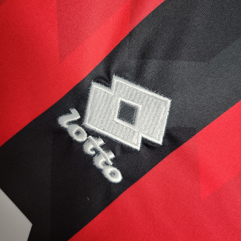 Retro 1993-94 AC Milan Home   Football jersey retro