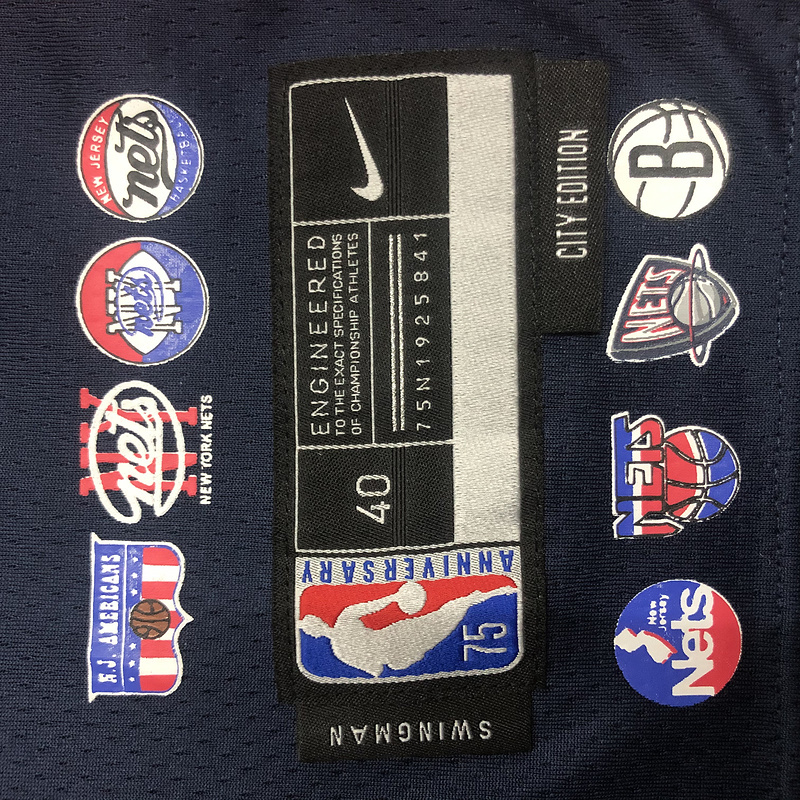 2022 NBA Brooklyn Nets (7 DURANT) Basketball Jersey