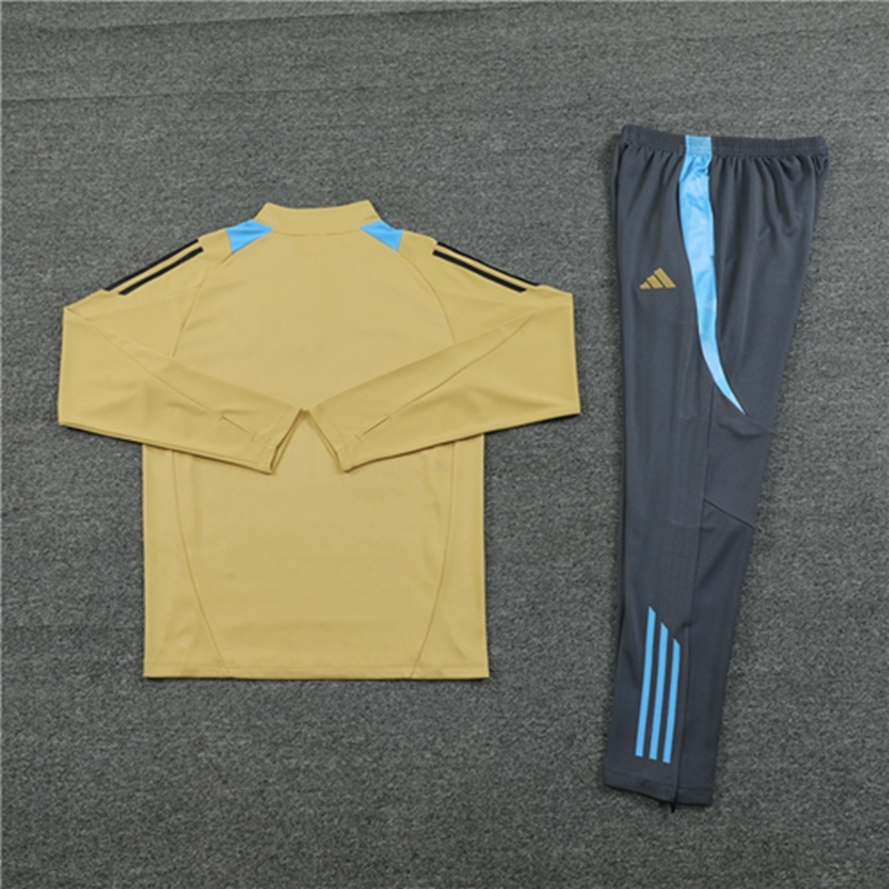 2024-25 Argentina Gold Long Sleeve Training Suit