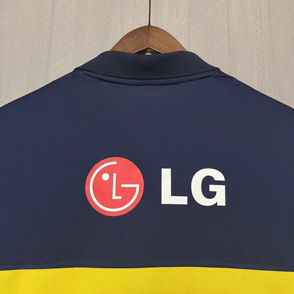 Retro 2009-10 Boca Juniors home Football jersey Retro 2010