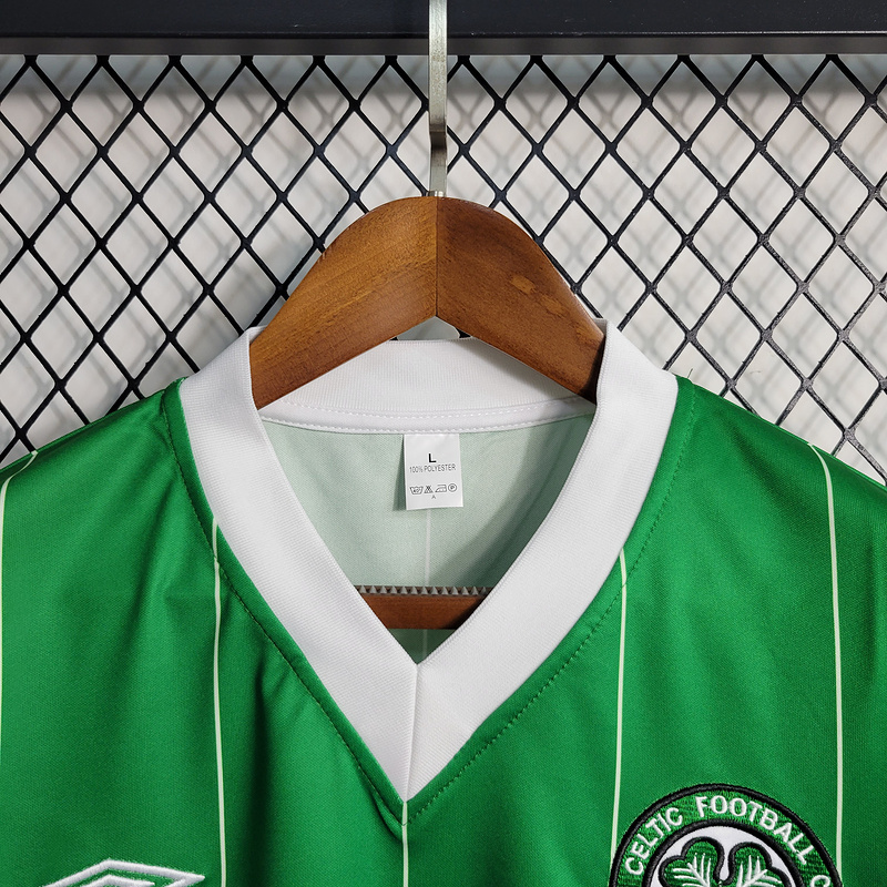 Retro 1984-86 Celtic FC 2 away football jersey retro