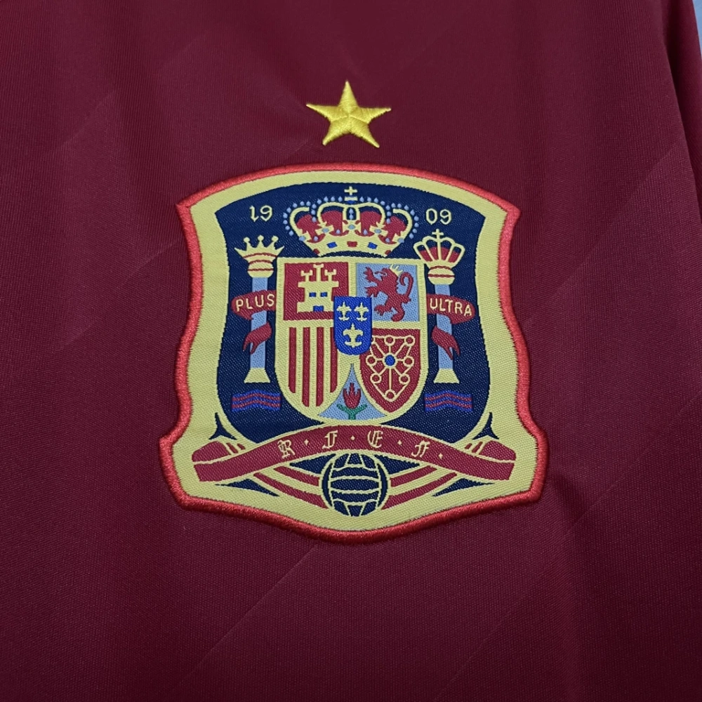 Retro Spain 2012 Home football jersey retro
