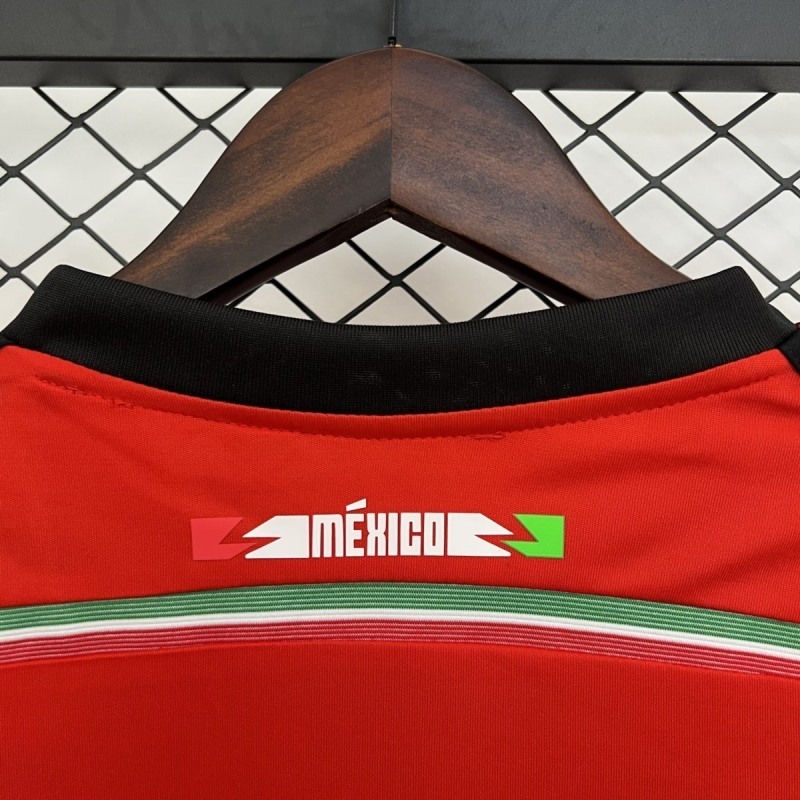 Retro 2014 Mexico Home football jersey Retro