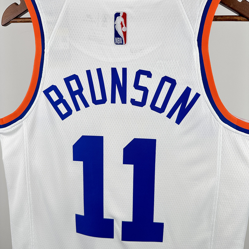 2022 New York Knicks 11 BRUNSON Basketball Jersey