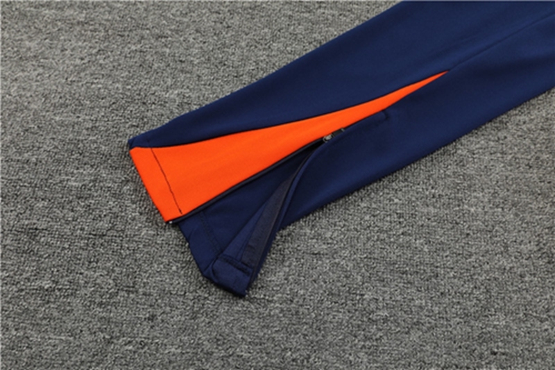 2024-25 Netherlands Kids Orange Long Sleeve Training Suit