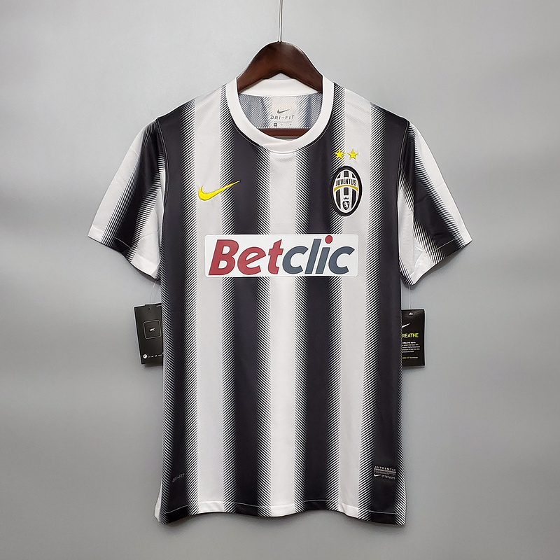 Retro 2011-12 Juventus home PIRLO DEL PIERO PEPE IAQUINTA Football jersey retro