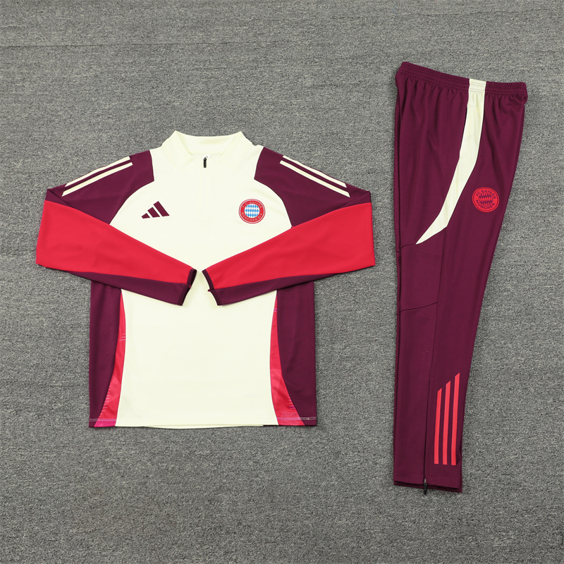 2024-25 Bayern Munchen half pull training suit jersey set