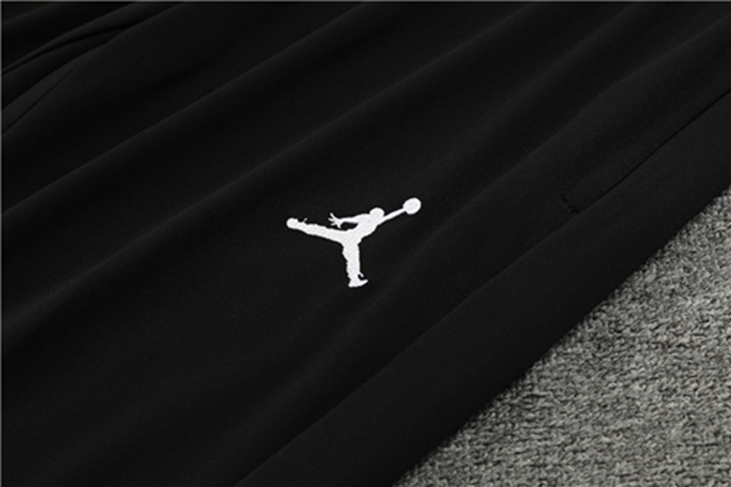 2024-25 PSG Paris Jordan Dark Grey Long Sleeve Training Suit
