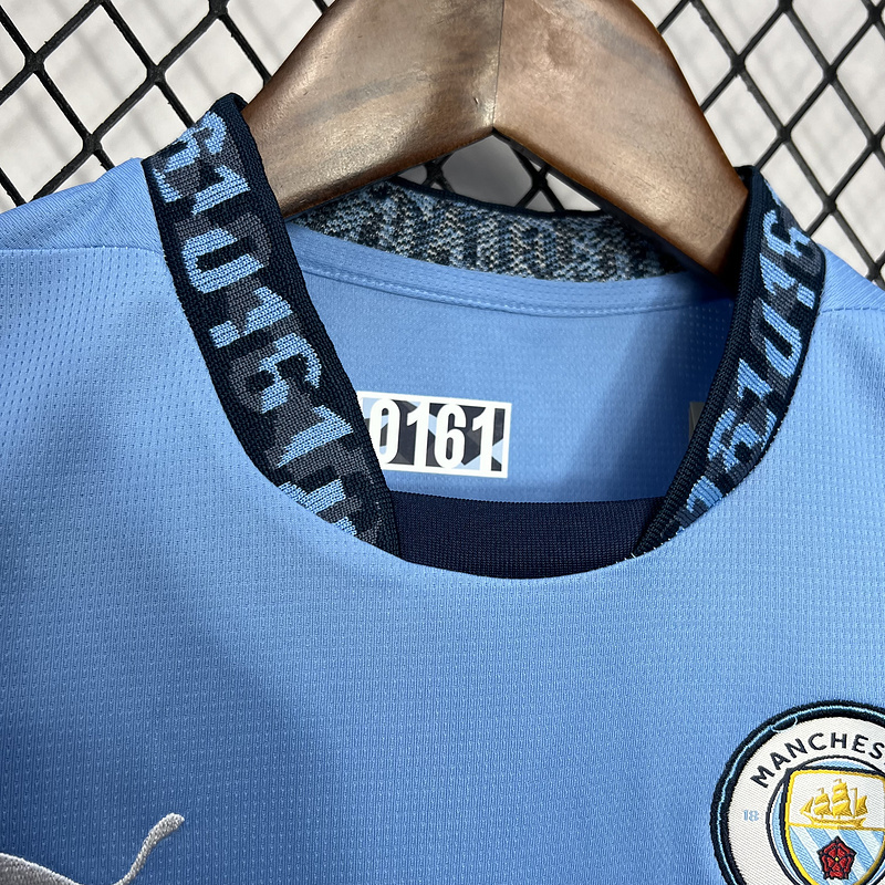 2024-25 Manchester City Home KIDS Football jersey