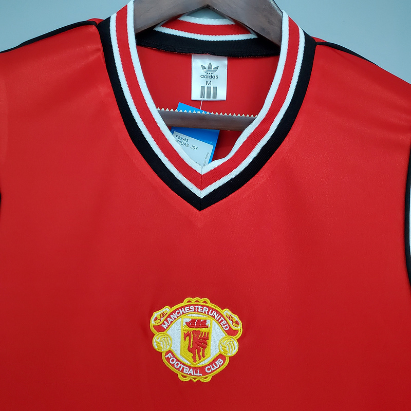 Retro Manchester United 1985-86 home  Football jersey retro