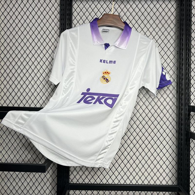 Retro 1997-98 Real Madrid home Football jersey retro