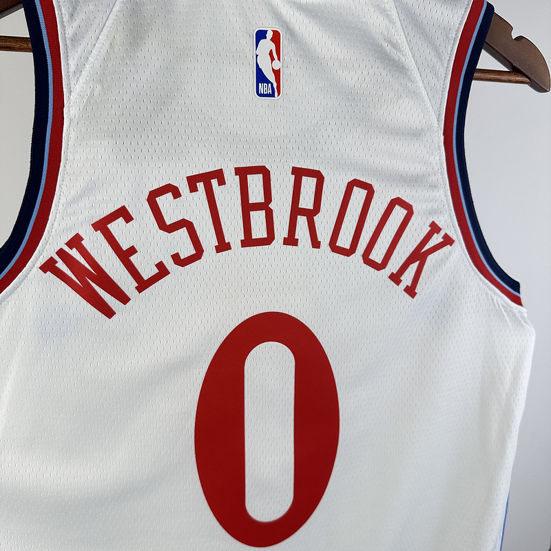 2025 NBA LA Clippers 0 WESTBROOK Basketball Jersey
